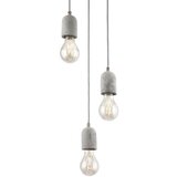 Eglo Silvares visilica/3, e27, beton optika | shoptok.hr
