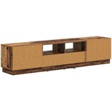  LED TV kabinet HOORN 3 kom. Staro drvo Konstruirano drvo Siva 81 x 35 x 40 cm | shoptok.hr