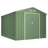 Vrtna lopa Köppen Mint (Zunanje dimenzije vključno s strešnim previsom (Š x G): 258 x 313 cm, Jeklo, Osnovna plošča: 8,08 m²)