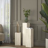 Hanah home Set stočića, 3 komada, Beli Cene