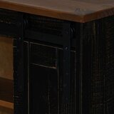 vidaXL viseča omara HALDEN 2 drsna vrata črna 75x22,5x70 cm Bor | Shoptok.si