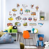  Naljepnica za zid / Tapeta Prometni alati KP16317 | Shoptok.si