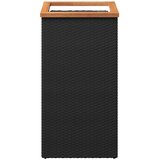  Sadilica crna 40 x 40 x 80 cm od poliratana | shoptok.hr