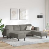 SOFA Svijetlo siva 250 x 188 x 76 cm Kordura tekstil | shoptok.hr