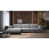 MID.YOU KOTNA SEDEŽNA GARNITURA, šenilja siva | Shoptok.si