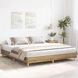  Okvir kreveta bez madraca boja hrasta artisan 180x200 cm | shoptok.hr