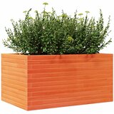  Vrtna sadilica voštano smeđe boje 90x60x45,5 cm od borovine | shoptok.hr