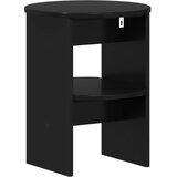  Pomoćni ormarić 2 pcs Crna Ø40 x 50 cm Konstrukcijsko drvo | shoptok.hr