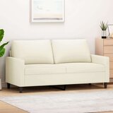  Kavč dvosed krem 140 cm žamet | Shoptok.si