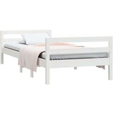  Za krevet bijeli 90 x 190 cm od masivne borovine | shoptok.hr