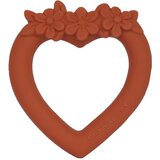 A Little Lovely Company grizalo iz kavčuka – terakotno srce | Shoptok.si