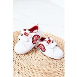 Boto Children's Sneakers With Velcro White-Red Taxi | ePonuda.com