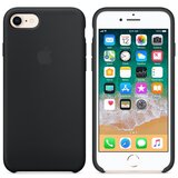 Apple tovarniški silikonski ovitek iphone 8/7 - črn | Shoptok.si