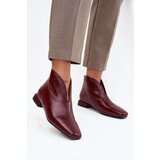 Boto Women's ankle boots with delicate heel Bordeaux Elvienne | shoptok.hr