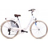 Capriolo Bicikl City Bike Diana s 6 speed belo plavo | ePonuda.com
