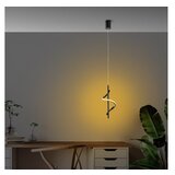 Opviq Črna LED viseča svetilka ø 16 cm Likma – Cene