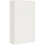 Ormarić za spise bijeli 105 x 40 x 180 cm čelični | shoptok.hr