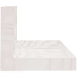 vidaXL Stenske police 2 kosa bela 50x11x9 cm trdna borovina | Shoptok.si