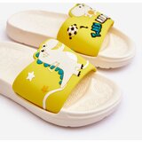 Boto Children's Dinosaur T-Rex Slides Beige Bernis | Shoptok.si