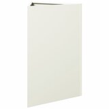  Vrtne sadilice 2 kom bijele trokutaste 50x43x75 cm čelične | shoptok.hr
