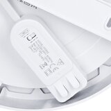 solight WD242-S - LED panel 2 u 1 18W/230V 3000/4000/6000K prečnik 22,5 cm IP54 plafonski | Eponuda.com