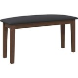  Klupa 90 cm smeđa puna drvena guma | shoptok.hr
