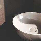 Grohe 103560SH00 Essence 45 x 45 cm okrogli beli nadpultni keramični umivalnik Slike