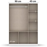 Modern Living Omara S Klasičnimi Vrati Berlin, Bela, Siva | Shoptok.si