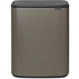 Brabantia Koš za dotik Bo 2 x 30 L. - Platinum | Shoptok.si
