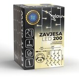 Home deco 200 LED zavjesa/ toplo bijela | shoptok.hr