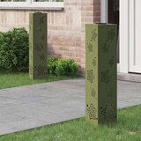  Solarna LED svjetlost za stazu 2 pcs Maslinasto zelena | shoptok.hr