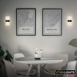BRILONER 3888015 - led punjivo zidno svetlo sa senzorom aura LED/2,5W/5V 1800 mah crna | Eponuda.com