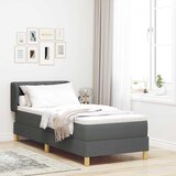  s opruga kutije Tamno siva 80 x 200 cm tkanina | shoptok.hr