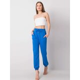RUE PARIS Sweatpants-RV-DR-6120.03P-dark blue | Shoptok.si