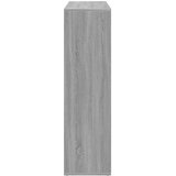 vidaXL Pregrada s knjižno omaro siva sonoma 102x29x103,5 cm inž. les | Shoptok.si