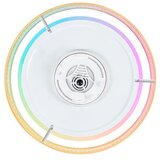 Ksix Bohemia Smart LED stropna svjetiljka, Rattan dizajn, 3W zvučnik,RGBIC + CCT | shoptok.hr