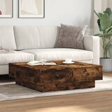  Stolić za kavu boja hrasta 90x90x28 cm od konstruiranog drva | Eponuda.ba