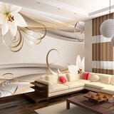  Tapeta - Lilies and The Gold Spirals 400x280 Cijene