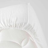 Douceur d intérieur Bijela plahta s gumom od muslina 160x200 cm Angelia – | shoptok.hr