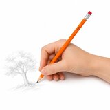  Set of 2HB Pencils for Sketching and Writing with Eraser 12 pcs. | Shoptok.si