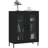  Komoda crna 69,5 x 34 x 90 cm od konstruiranog drva | Eponuda.ba
