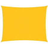  Jedro protiv sunca od tkanine Oxford pravokutno 4 x 6 m žuto | shoptok.hr