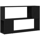  Polica za knjige crni hrast 100x24x63 cm od konstruiranog drveta | shoptok.hr