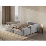 Micadoni Svijetlo siva sklopiva kutna garnitura (s desnim kutom) Jodie – Home | shoptok.hr