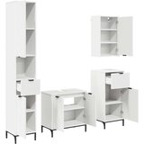  Set namještaja za kupaonicu Bijelo Inženjersko drvo Metal | shoptok.hr