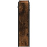  Kupaonski ormarić s ogledalom boja hrasta 60x16x60 cm drveni Smeđa | shoptok.hr