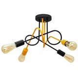  Plafonski luster OXFORD 4xE27/15W/230V crna/žuta | Eponuda.com