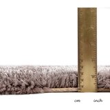 Tom Tailor preproga z visokim florom 140/200 cm taftano svetlo rjava | Shoptok.si
