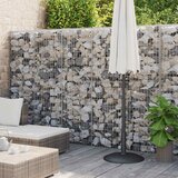 vidaXL gabionska stena s pokrovi pocinkano jeklo 900x30x200 cm | Shoptok.si