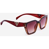 Boto Women's Classic Sunglasses with Gold Details UV400 Brown | Shoptok.si
